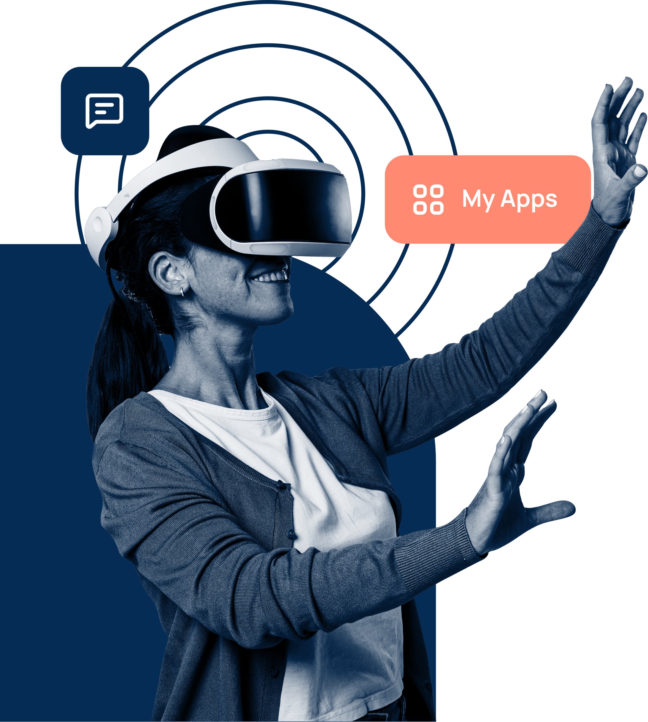 VR tech user